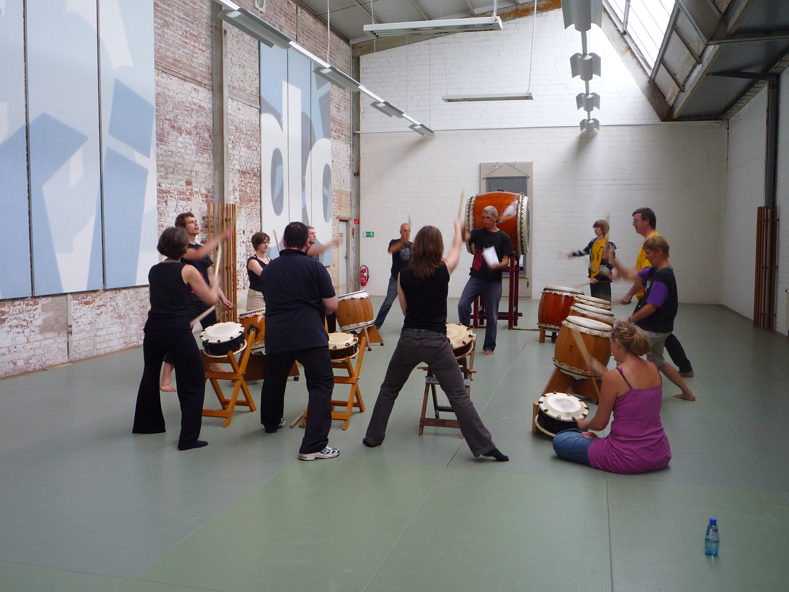 Workshops - japanisches Trommeln mit Tengu Daiko