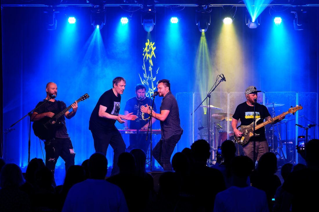 SKAI - eine der populärsten Bands in der Ukraine - spielte am 03.09.2022 im Heidekrug.
